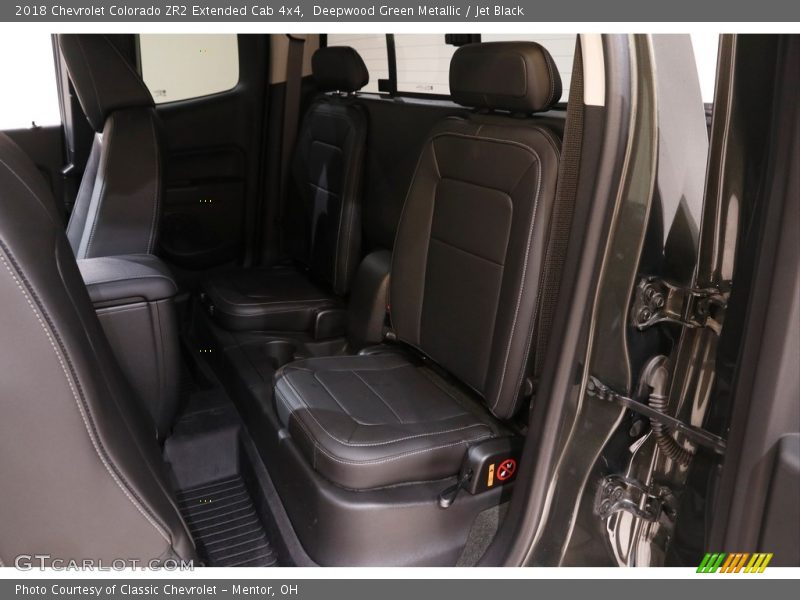 Deepwood Green Metallic / Jet Black 2018 Chevrolet Colorado ZR2 Extended Cab 4x4