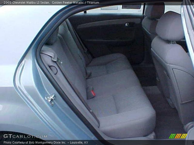 Golden Pewter Metallic / Titanium 2009 Chevrolet Malibu LS Sedan