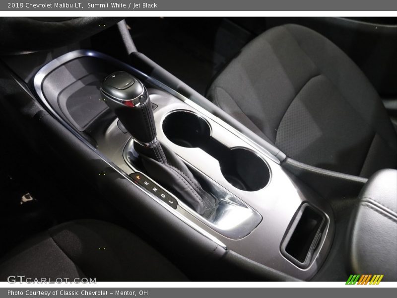 Summit White / Jet Black 2018 Chevrolet Malibu LT