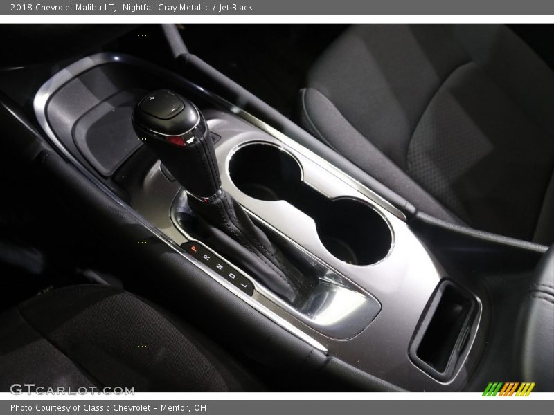 Nightfall Gray Metallic / Jet Black 2018 Chevrolet Malibu LT