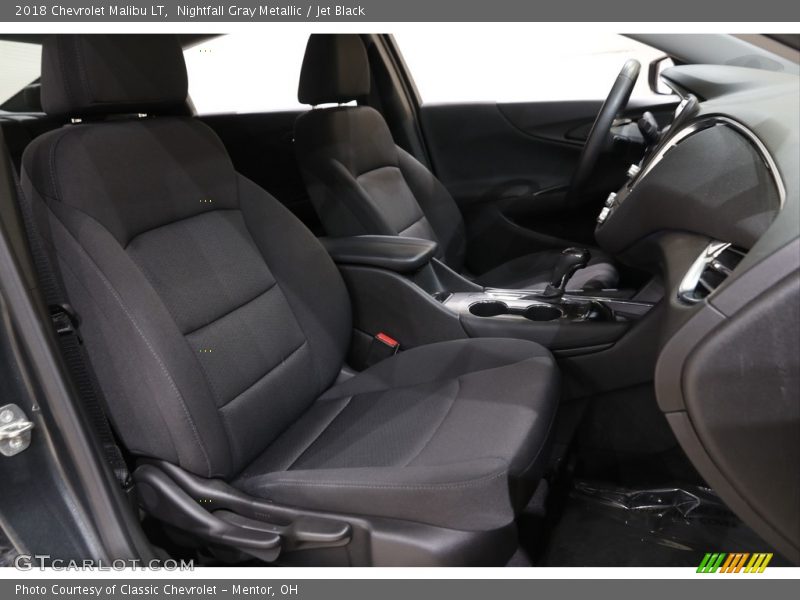 Nightfall Gray Metallic / Jet Black 2018 Chevrolet Malibu LT