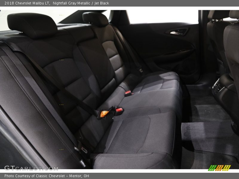 Nightfall Gray Metallic / Jet Black 2018 Chevrolet Malibu LT