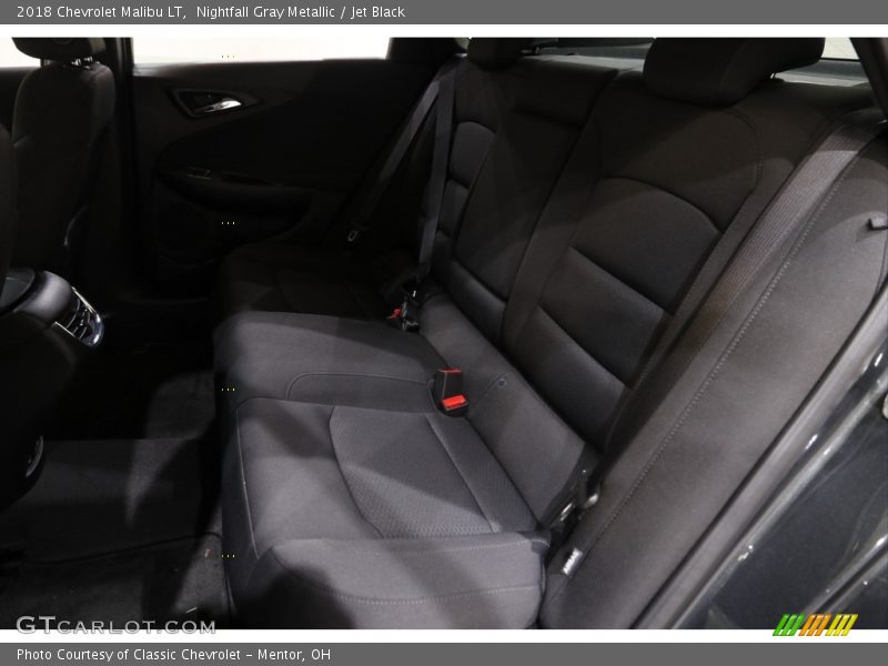 Nightfall Gray Metallic / Jet Black 2018 Chevrolet Malibu LT