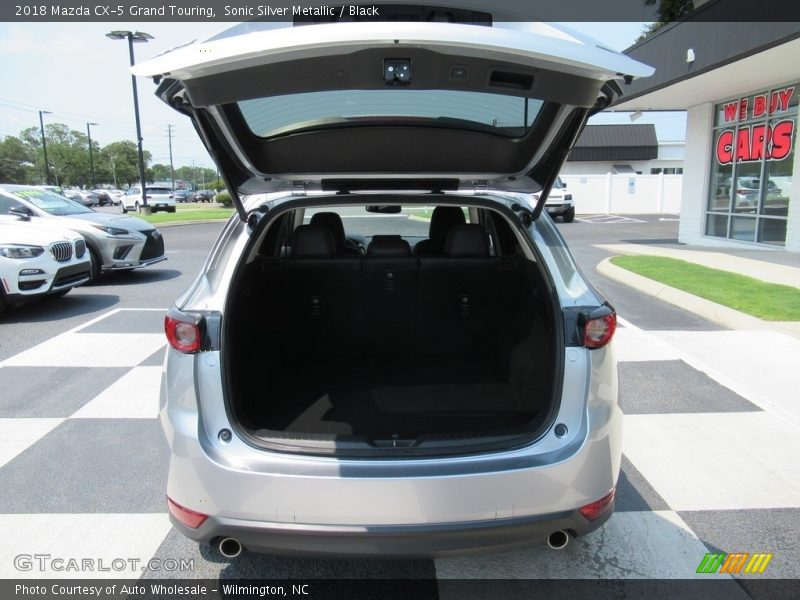 Sonic Silver Metallic / Black 2018 Mazda CX-5 Grand Touring