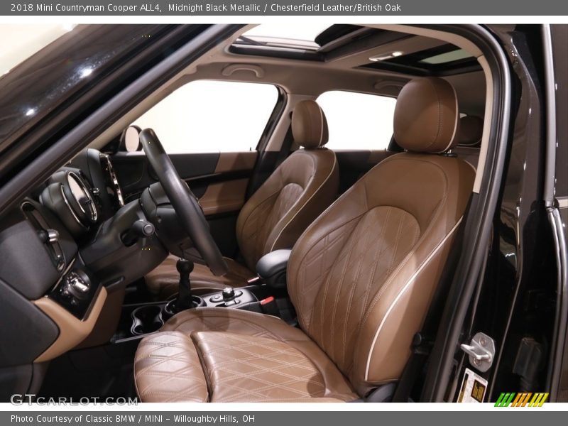  2018 Countryman Cooper ALL4 Chesterfield Leather/British Oak Interior