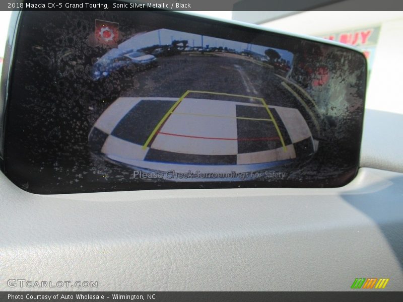 Sonic Silver Metallic / Black 2018 Mazda CX-5 Grand Touring