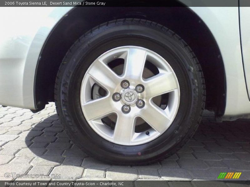 Desert Sand Mica / Stone Gray 2006 Toyota Sienna LE