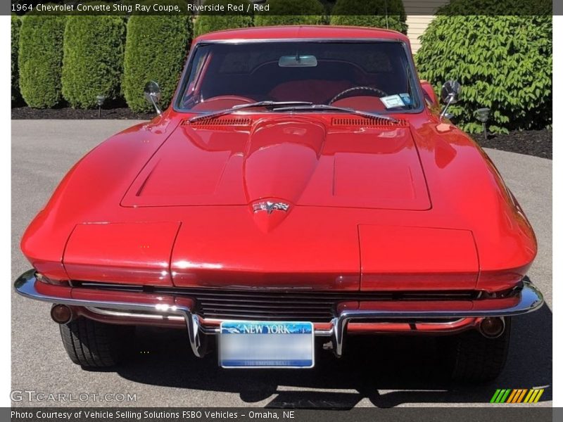 Riverside Red / Red 1964 Chevrolet Corvette Sting Ray Coupe