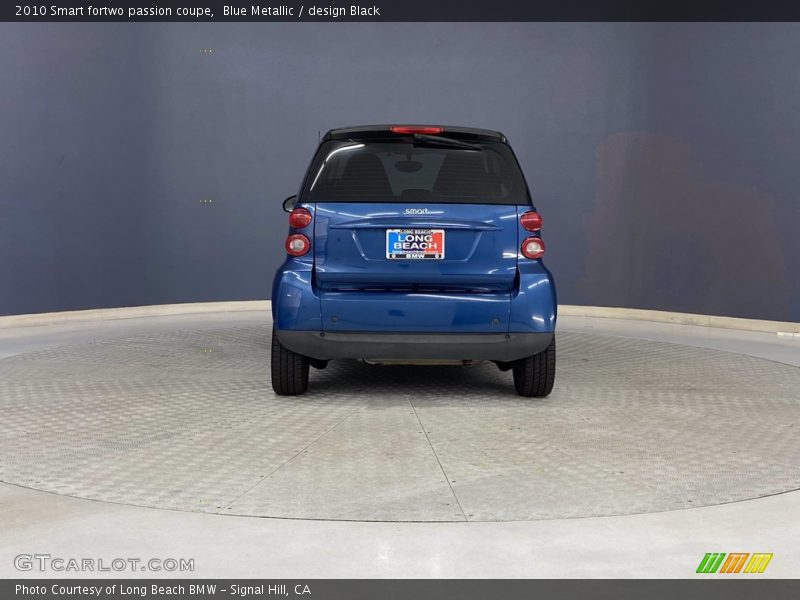 Blue Metallic / design Black 2010 Smart fortwo passion coupe