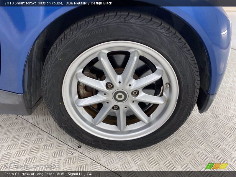 Blue Metallic / design Black 2010 Smart fortwo passion coupe