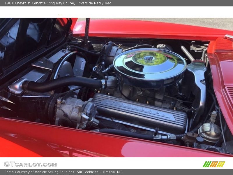  1964 Corvette Sting Ray Coupe Engine - 327ci. V8