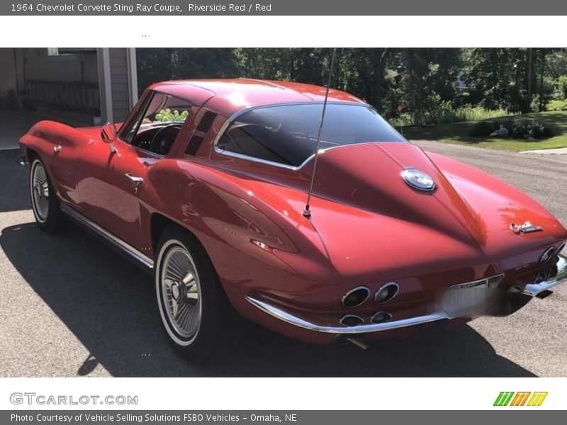  1964 Corvette Sting Ray Coupe Riverside Red