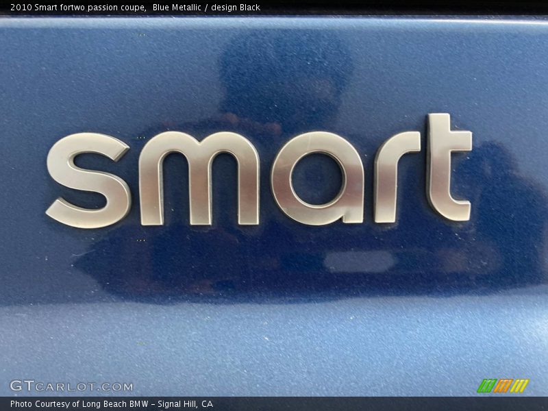 Blue Metallic / design Black 2010 Smart fortwo passion coupe