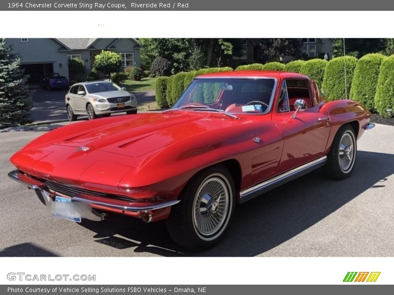 Front 3/4 View of 1964 Corvette Sting Ray Coupe