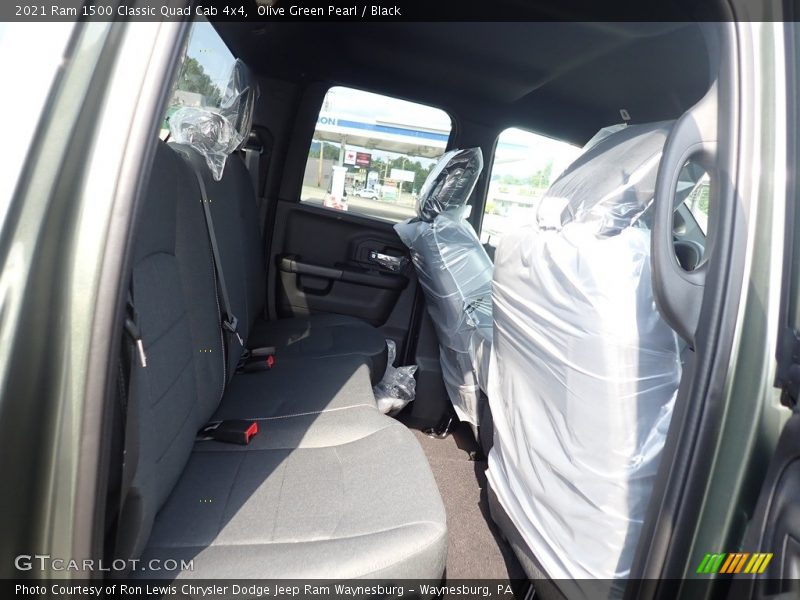 Olive Green Pearl / Black 2021 Ram 1500 Classic Quad Cab 4x4