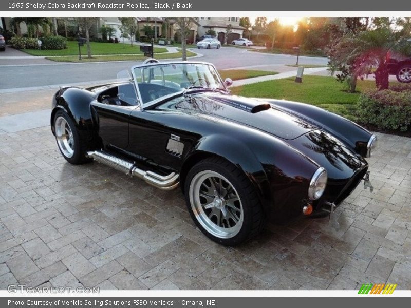  1965 Cobra Backdraft Roadster Replica Black
