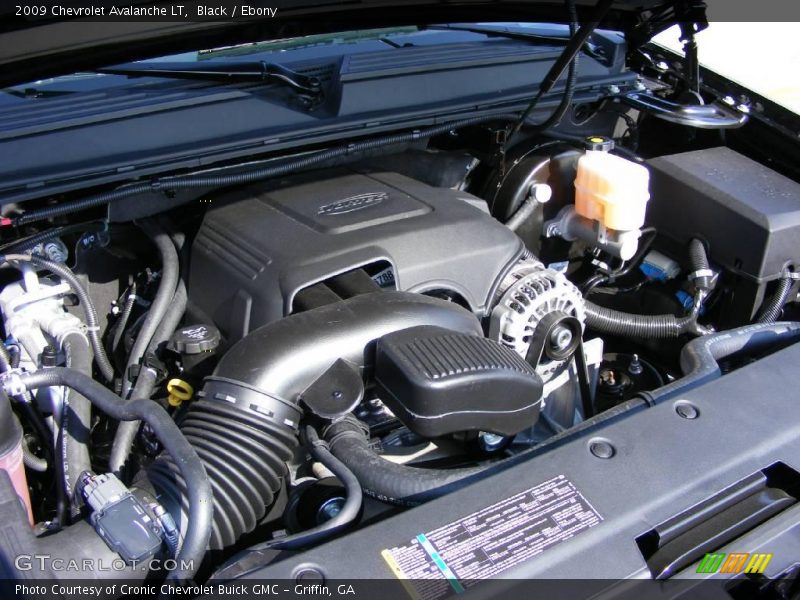 Black / Ebony 2009 Chevrolet Avalanche LT