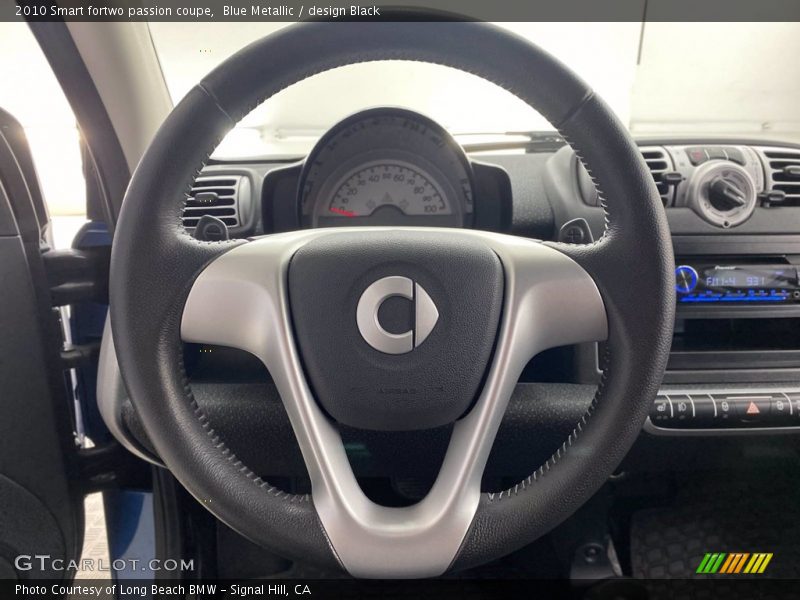 Blue Metallic / design Black 2010 Smart fortwo passion coupe