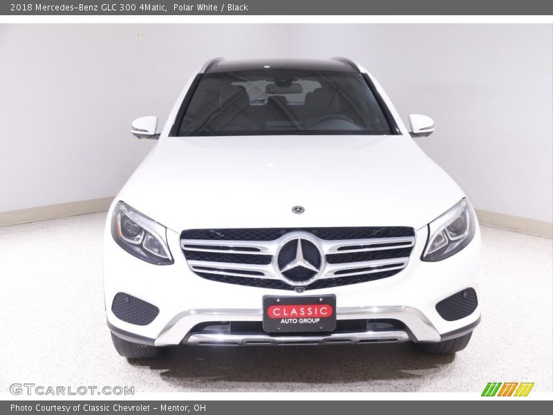 Polar White / Black 2018 Mercedes-Benz GLC 300 4Matic