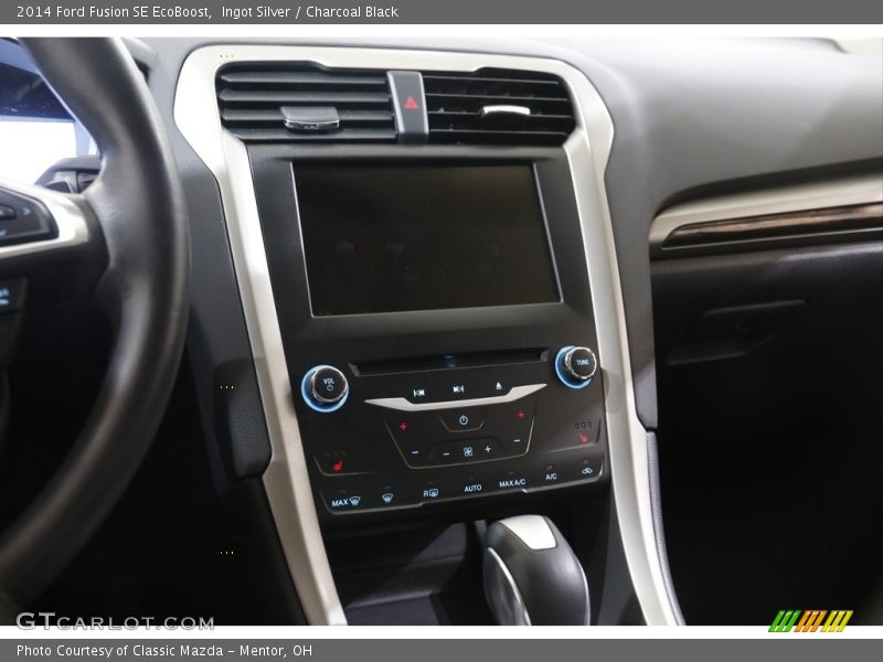 Ingot Silver / Charcoal Black 2014 Ford Fusion SE EcoBoost