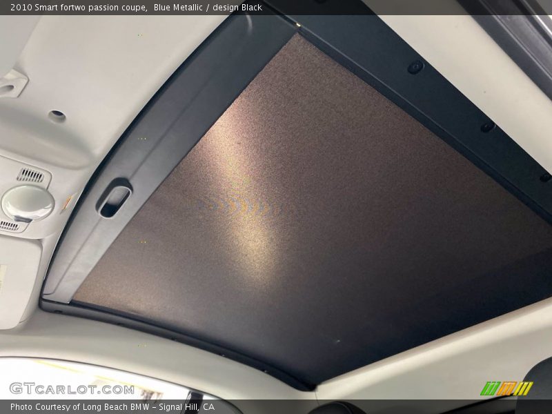 Blue Metallic / design Black 2010 Smart fortwo passion coupe