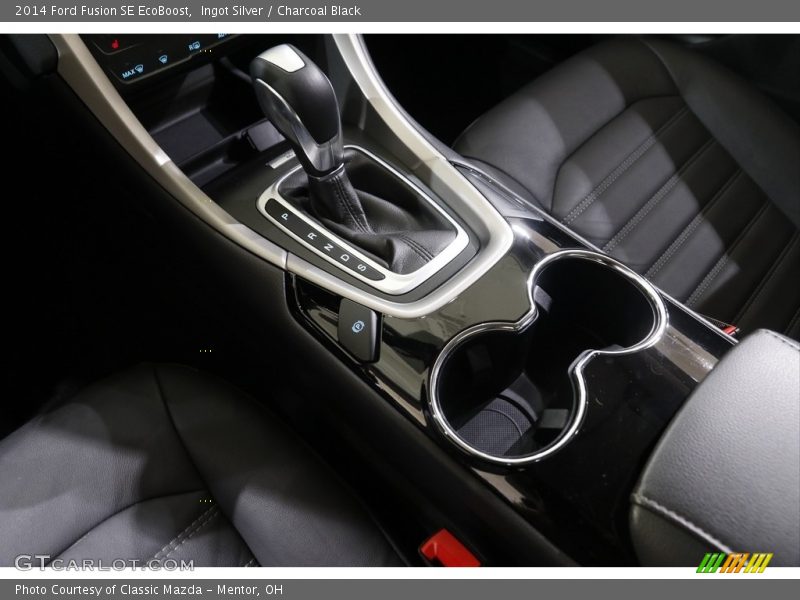 Ingot Silver / Charcoal Black 2014 Ford Fusion SE EcoBoost
