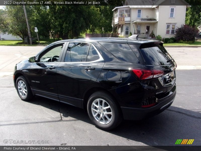Mosaic Black Metallic / Jet Black 2022 Chevrolet Equinox LT AWD