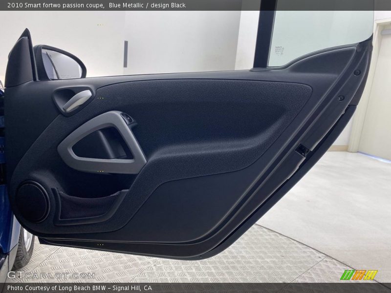 Blue Metallic / design Black 2010 Smart fortwo passion coupe