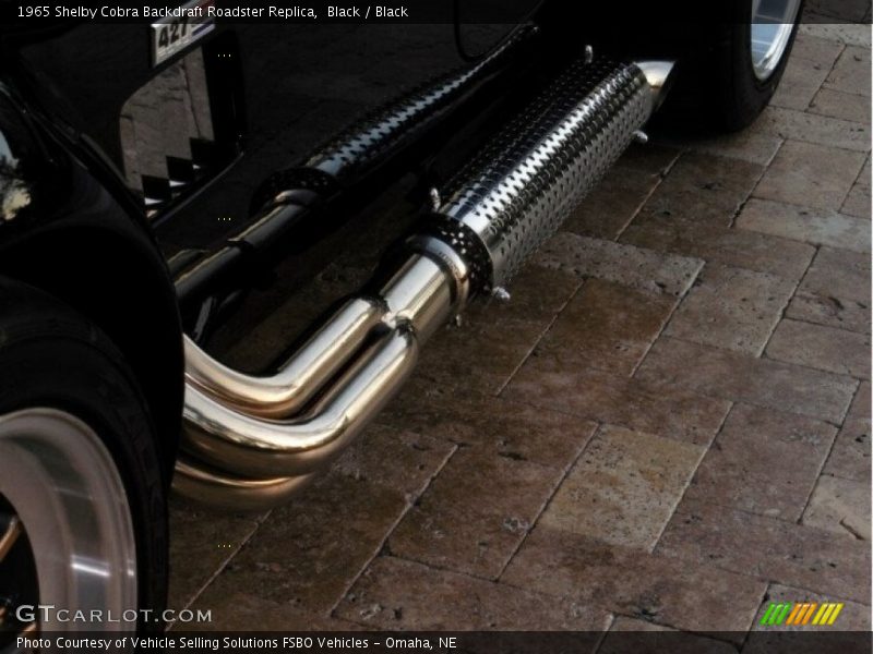 Black / Black 1965 Shelby Cobra Backdraft Roadster Replica