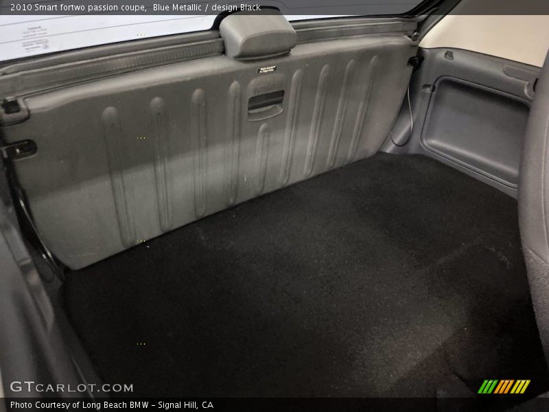 Blue Metallic / design Black 2010 Smart fortwo passion coupe