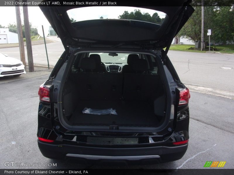 Mosaic Black Metallic / Jet Black 2022 Chevrolet Equinox LT AWD