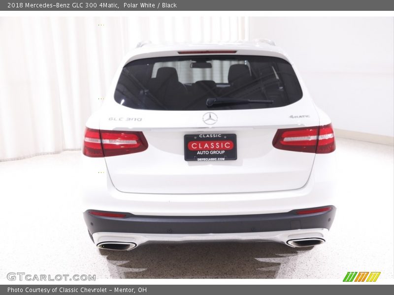 Polar White / Black 2018 Mercedes-Benz GLC 300 4Matic