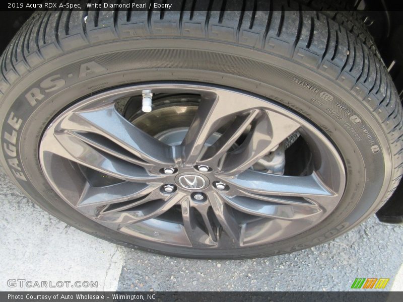White Diamond Pearl / Ebony 2019 Acura RDX A-Spec