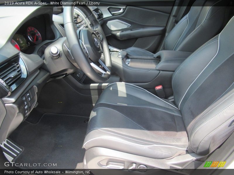 White Diamond Pearl / Ebony 2019 Acura RDX A-Spec