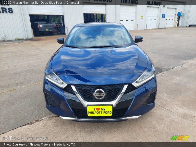 Deep Blue Pearl / Charcoal 2020 Nissan Maxima SL