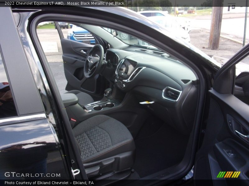 Mosaic Black Metallic / Jet Black 2022 Chevrolet Equinox LT AWD