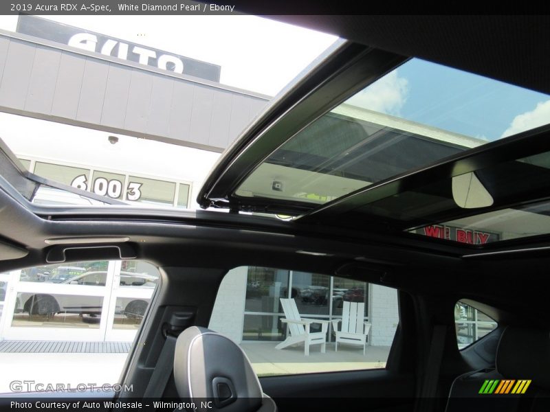 White Diamond Pearl / Ebony 2019 Acura RDX A-Spec