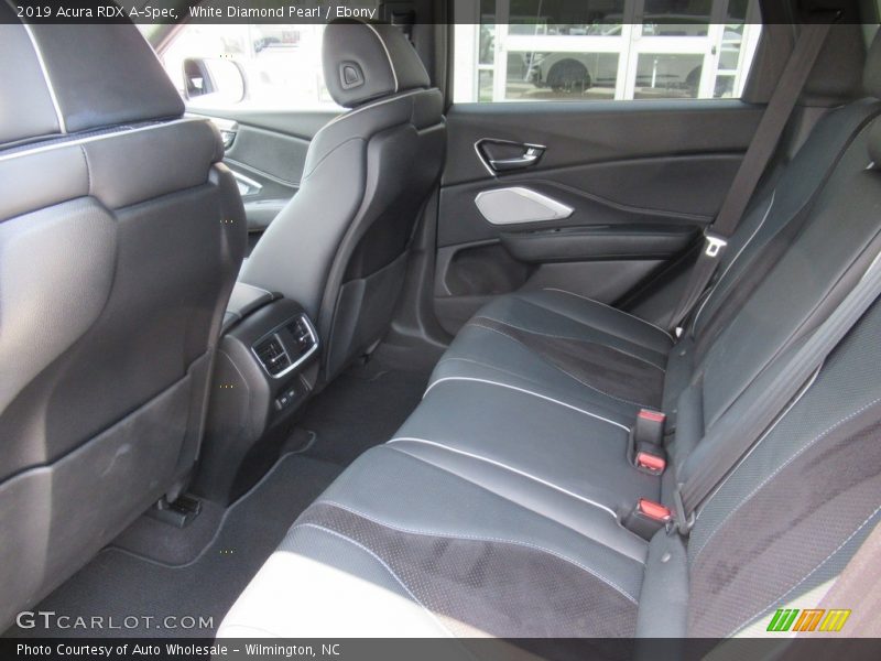 White Diamond Pearl / Ebony 2019 Acura RDX A-Spec