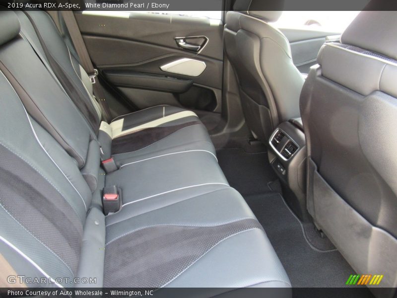 White Diamond Pearl / Ebony 2019 Acura RDX A-Spec