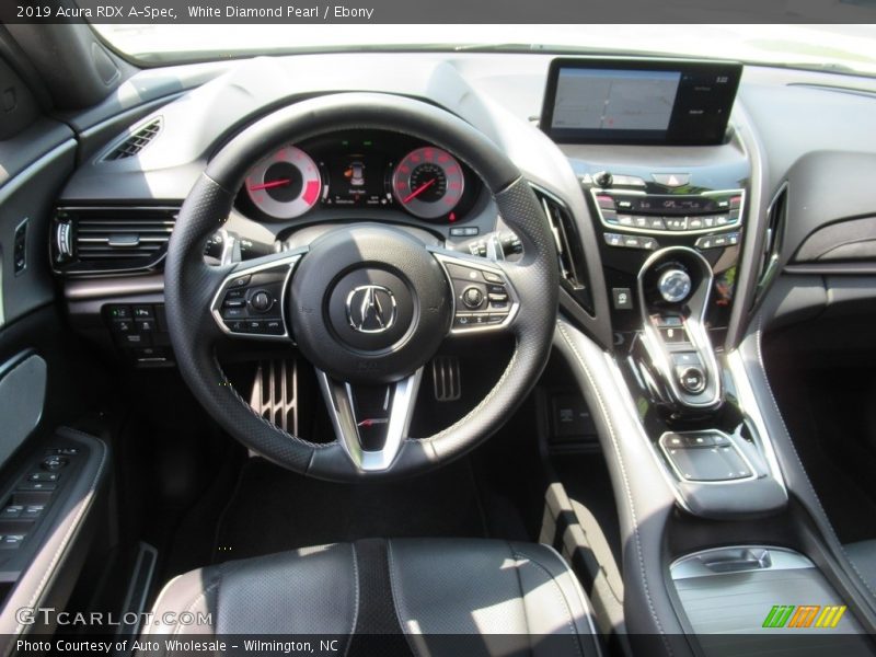 White Diamond Pearl / Ebony 2019 Acura RDX A-Spec
