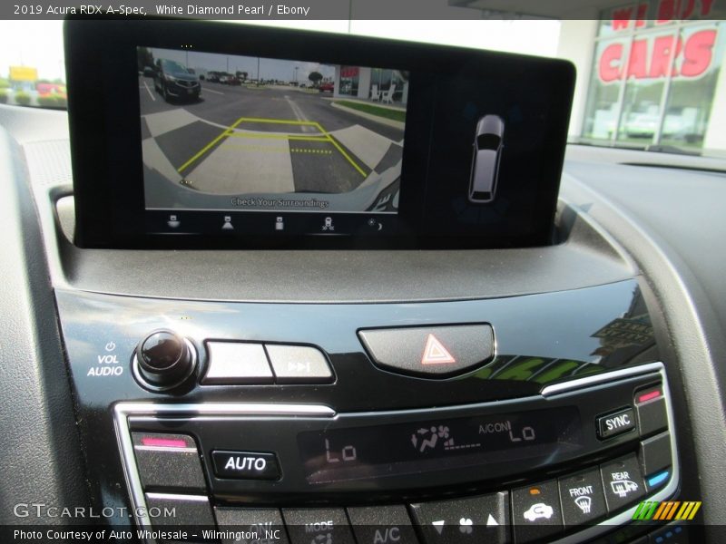 White Diamond Pearl / Ebony 2019 Acura RDX A-Spec