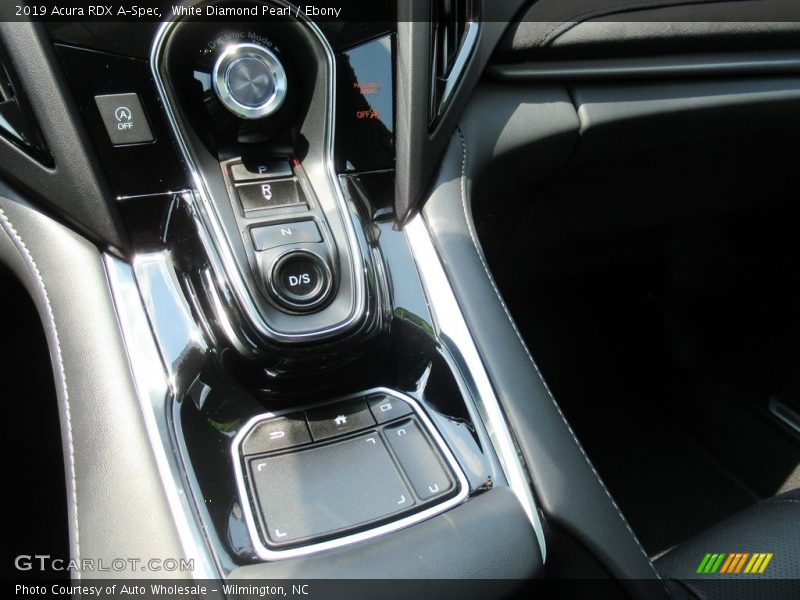 White Diamond Pearl / Ebony 2019 Acura RDX A-Spec