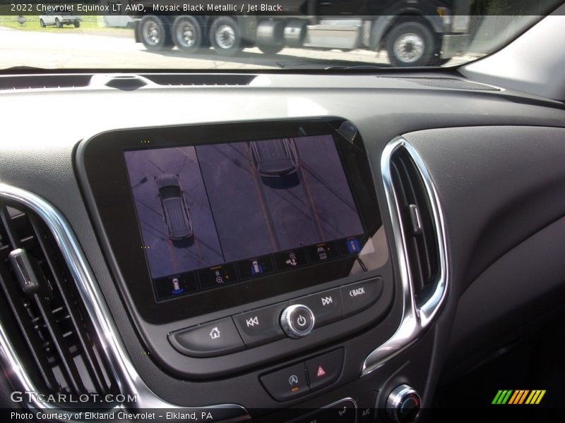 Mosaic Black Metallic / Jet Black 2022 Chevrolet Equinox LT AWD