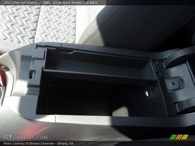 Mosaic Black Metallic / Jet Black 2022 Chevrolet Equinox LT AWD