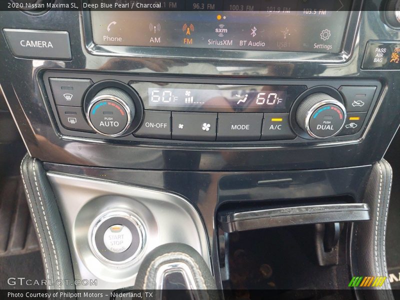 Controls of 2020 Maxima SL