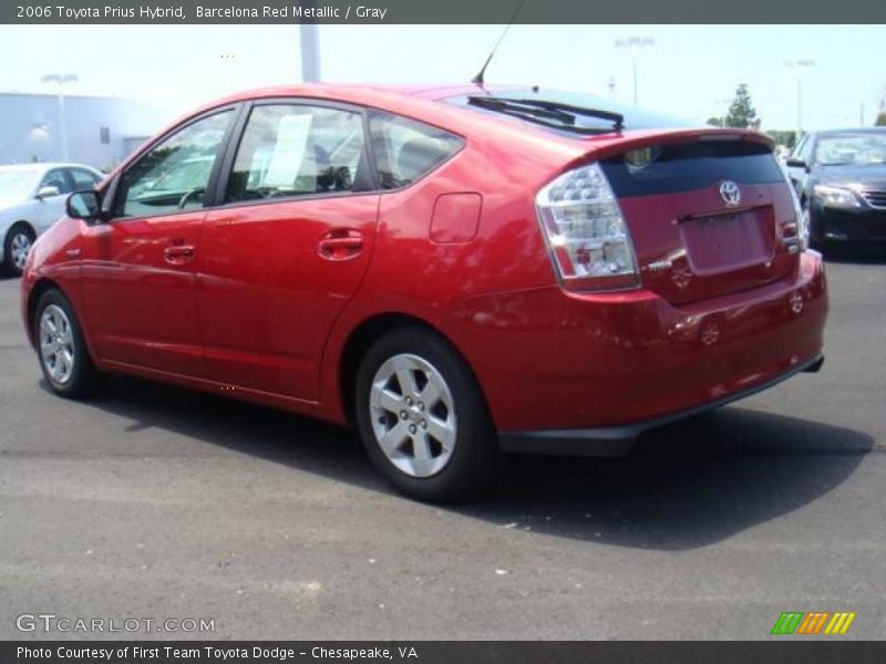 Barcelona Red Metallic / Gray 2006 Toyota Prius Hybrid