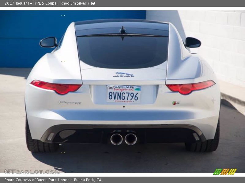 Rhodium Silver / Jet 2017 Jaguar F-TYPE S Coupe