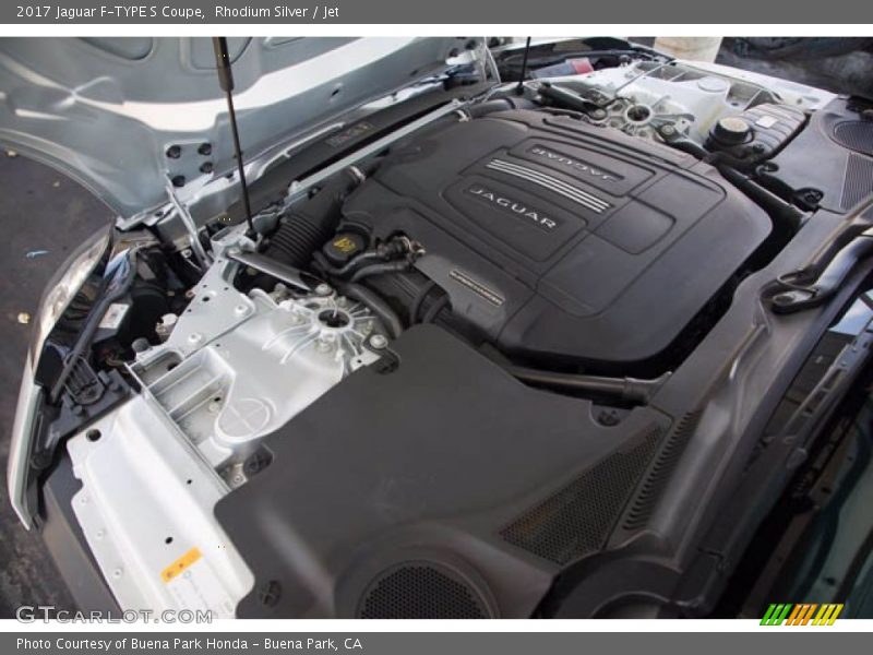 Rhodium Silver / Jet 2017 Jaguar F-TYPE S Coupe