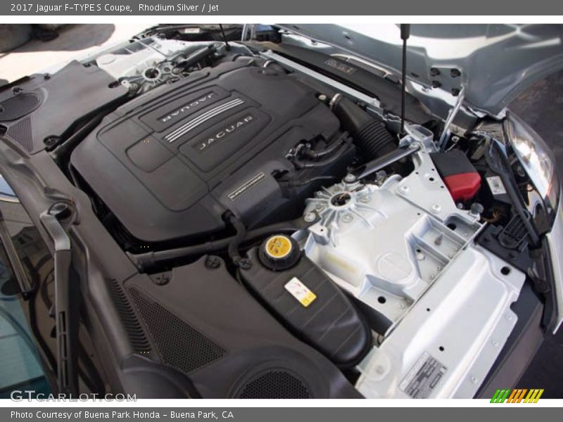 Rhodium Silver / Jet 2017 Jaguar F-TYPE S Coupe
