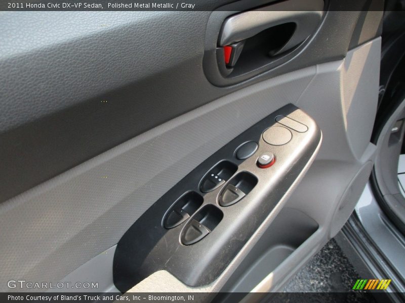 Polished Metal Metallic / Gray 2011 Honda Civic DX-VP Sedan